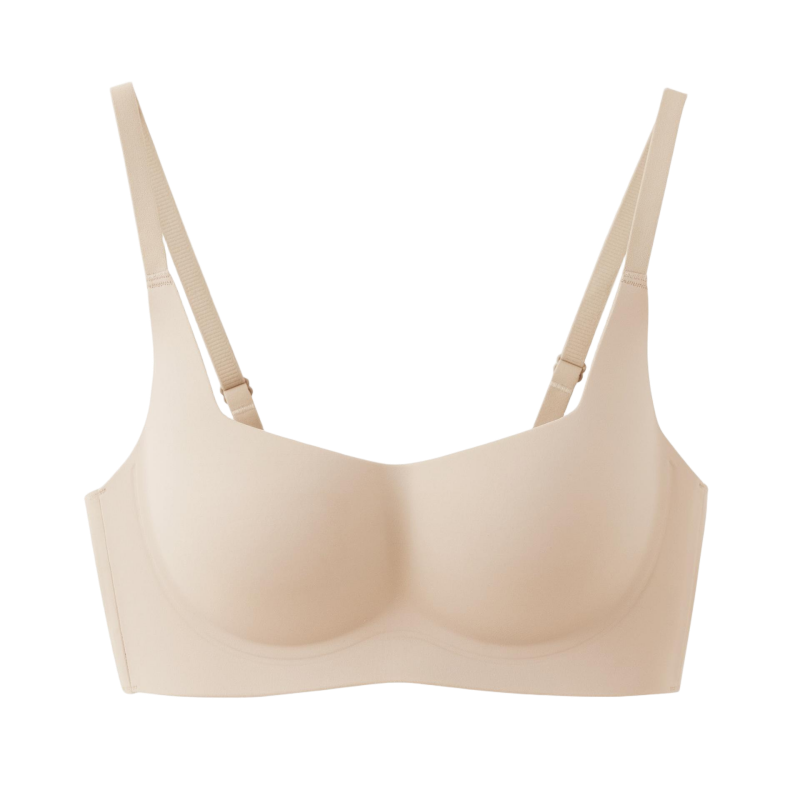 Seamless Wirefree Push Up Sports Bra for Women Slimming Comfort Yoga Bra