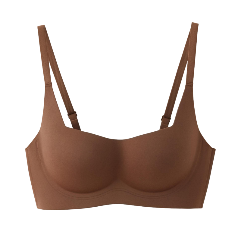 Seamless Wirefree Push Up Sports Bra for Women Slimming Comfort Yoga Bra