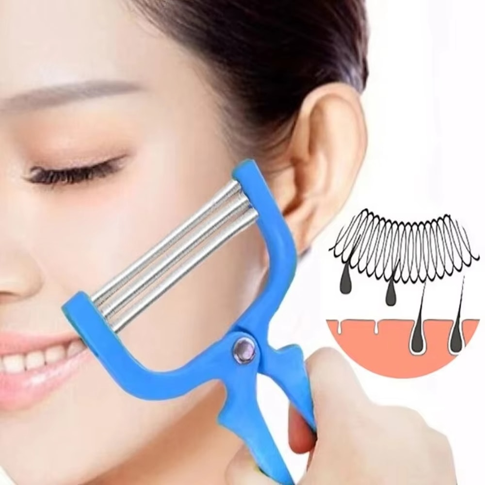 Precision Facial Hair Remover Spring Roller Tool for Women Smooth Skin