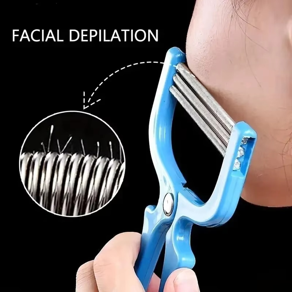 Precision Facial Hair Remover Spring Roller Tool for Women Smooth Skin