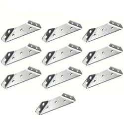 stainless steel corner brace heavy duty furniture connector for cabinets and shelves