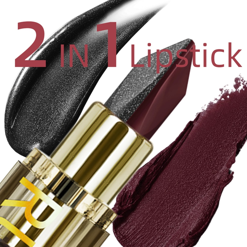 Two Tone Matte Lipstick Waterproof Gradient Lip Tint Long Lasting Velvet Finish