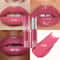Waterproof Lip Gloss Plumping Shine Matte Nude Long Lasting Finish