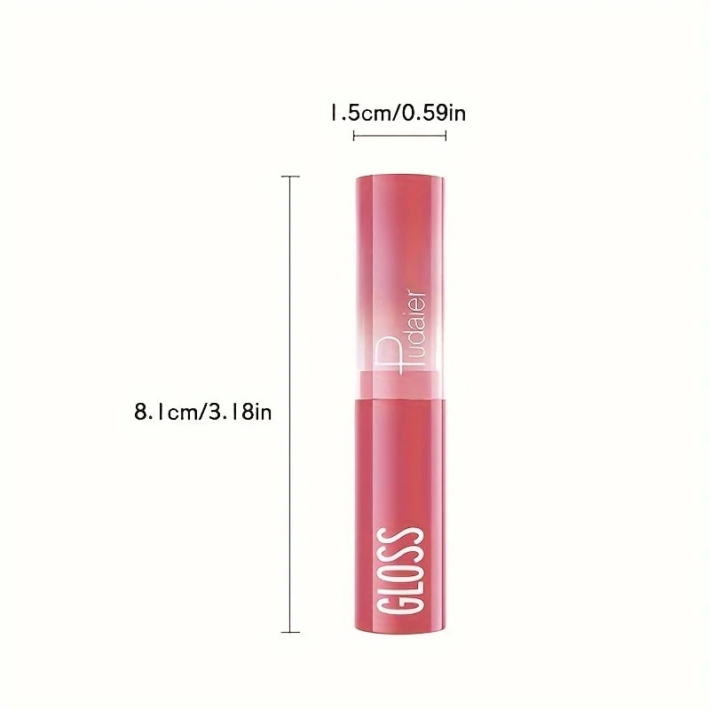 Waterproof Lip Gloss Plumping Shine Matte Nude Long Lasting Finish