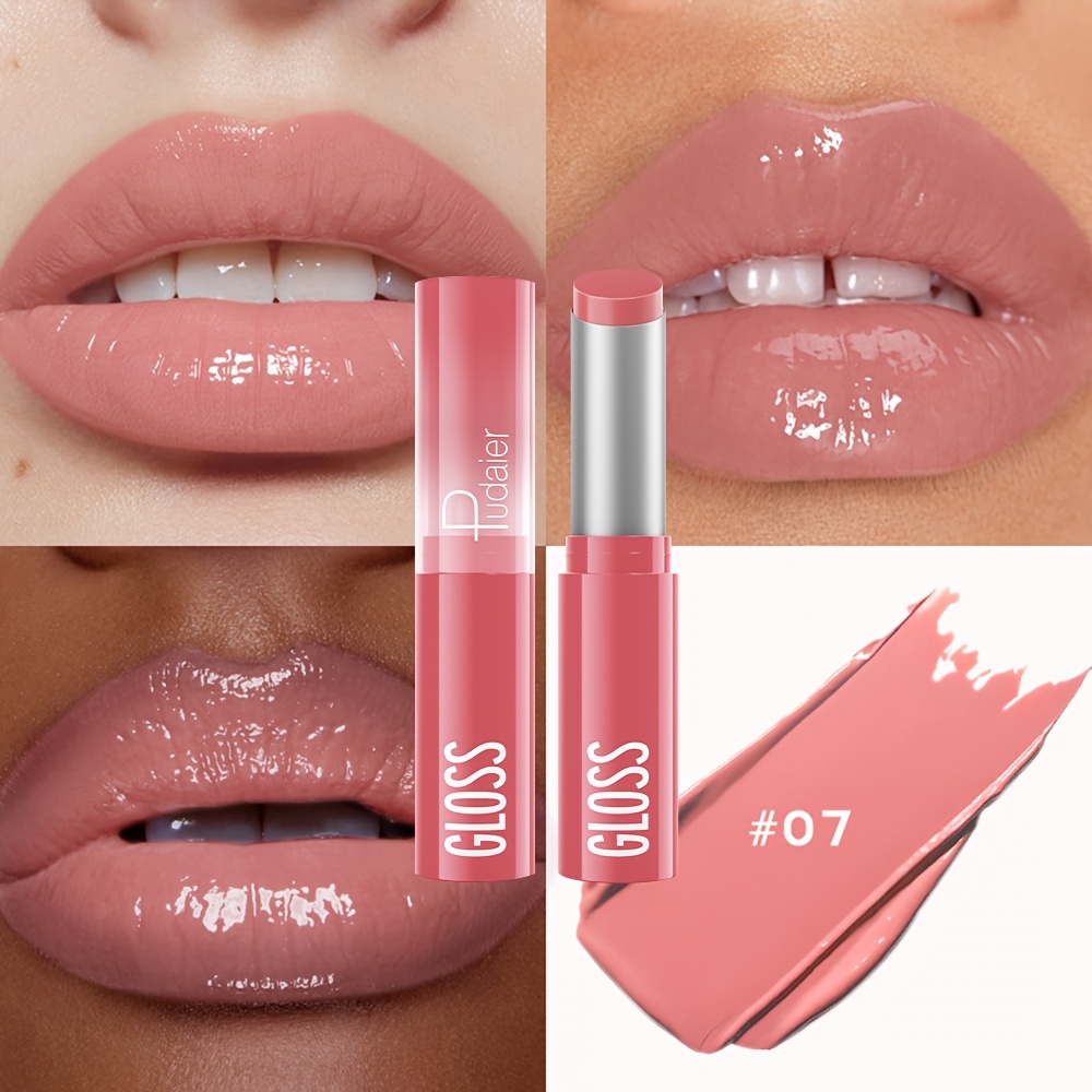 Waterproof Lip Gloss Plumping Shine Matte Nude Long Lasting Finish