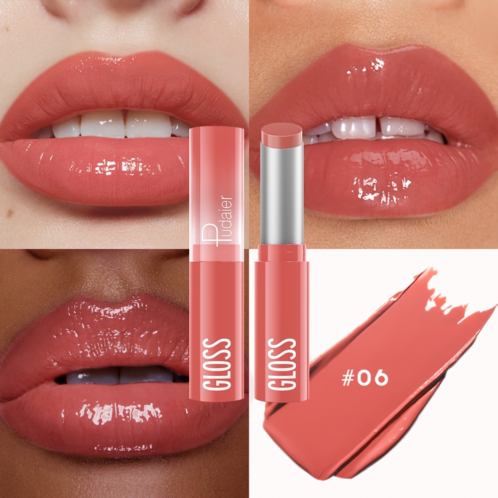 Waterproof Lip Gloss Plumping Shine Matte Nude Long Lasting Finish
