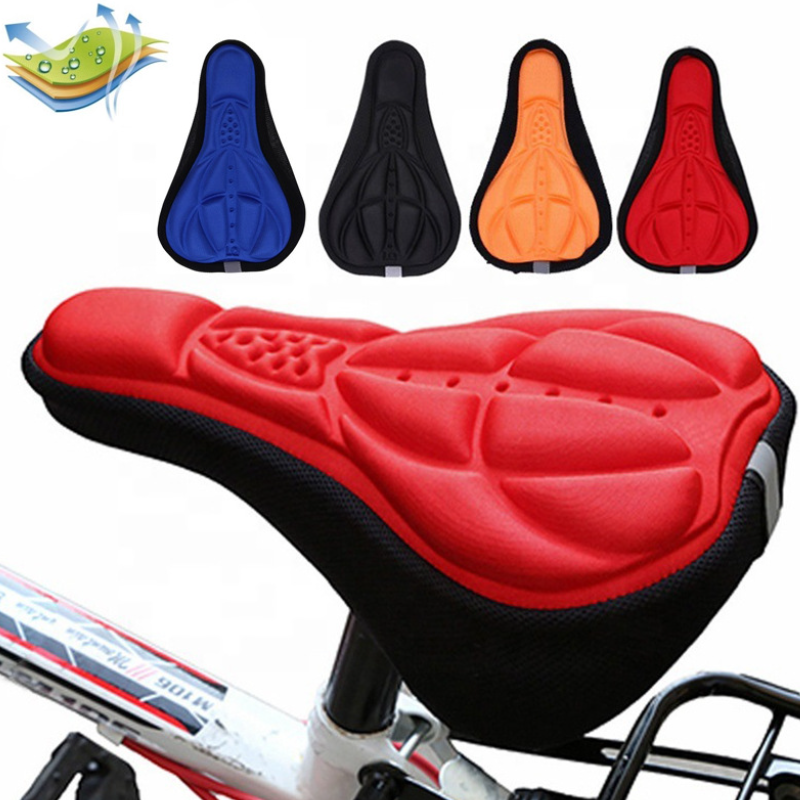 Ergonomic 3D Bike Seat Cushion Comfortable Foam Bicycle Saddle Cover