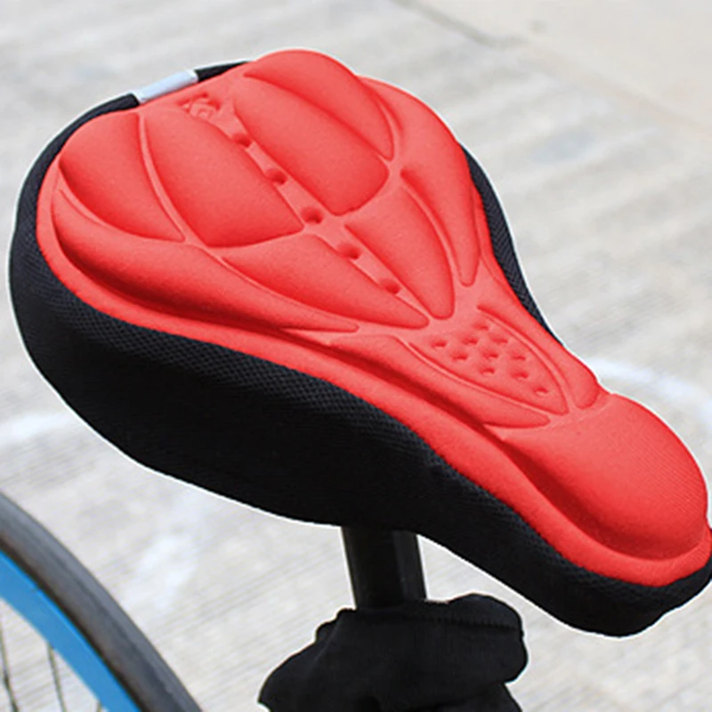 Ergonomic 3D Bike Seat Cushion Comfortable Foam Bicycle Saddle Cover