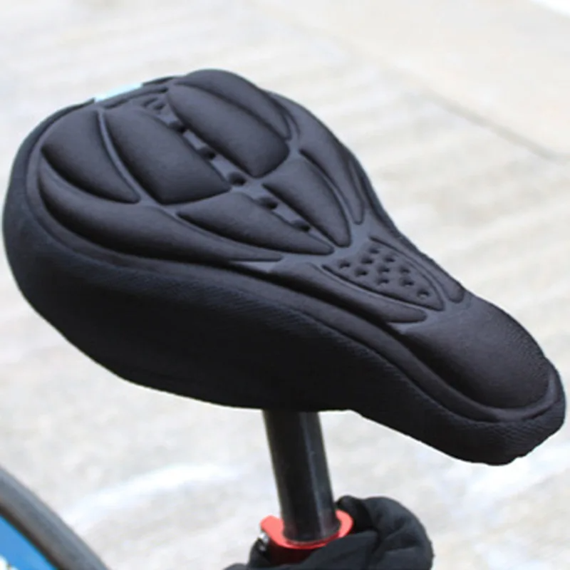 Ergonomic 3D Bike Seat Cushion Comfortable Foam Bicycle Saddle Cover