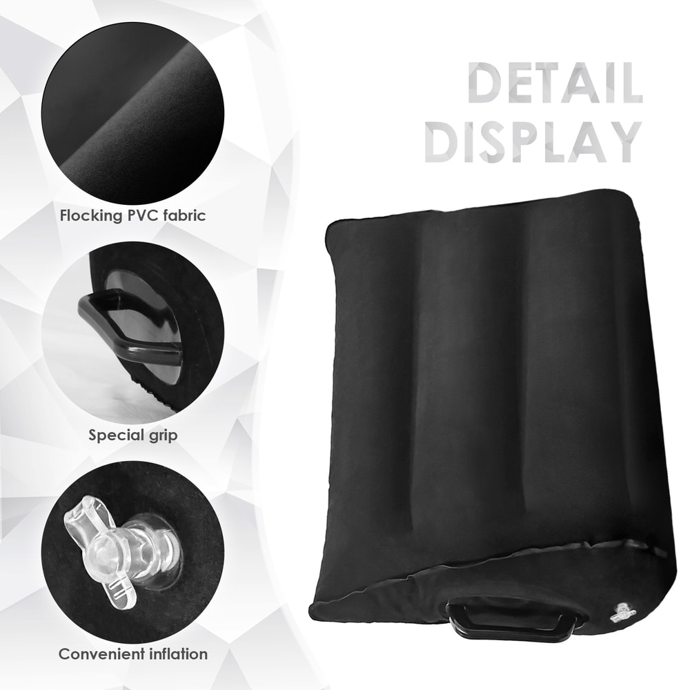 Inflatable Positioning Pillow for Couples Comfort Support Wedge Cushion