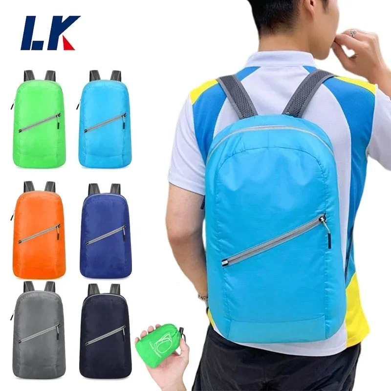 Foldable Backpack 20L Lightweight Travel Backpack Waterproof Hiking Daypack