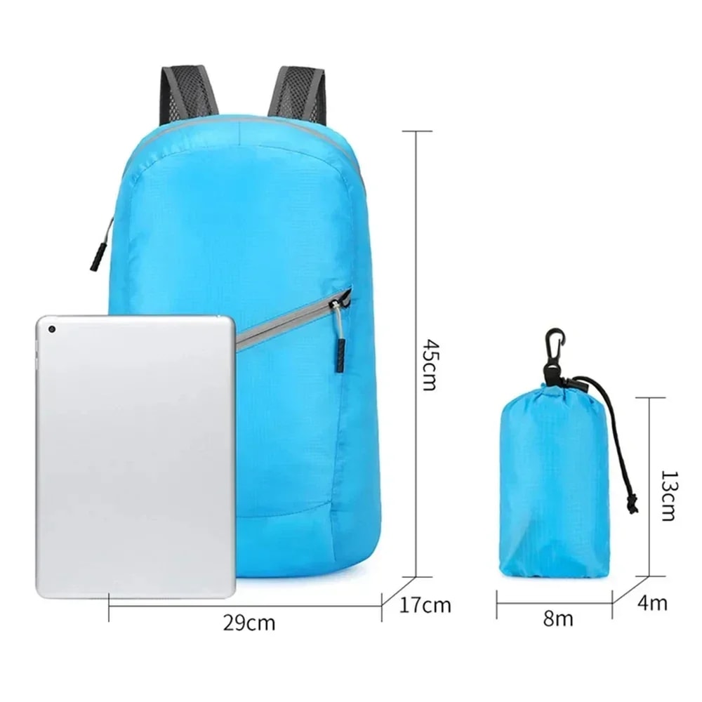 Foldable Backpack 20L Lightweight Travel Backpack Waterproof Hiking Daypack