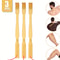 Bamboo Back Scratcher Set Long Handle Itch Relief Tool