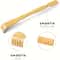 Bamboo Back Scratcher Set Long Handle Itch Relief Tool