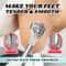 Professional Foot Callus Remover Pedicure Kit with Stainless Steel Razor and Foot File