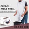 Beard Apron Shaving Bib Mess Free Beard Catcher Cape For Men Grooming 2