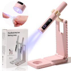 rechargeable uv nail lamp portable led gel nail dryer with touch timer