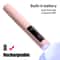 Rechargeable UV Nail Lamp Portable LED Gel Nail Dryer With Touch Timer 9