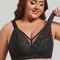 Plus Size Wireless Bra Ultra Thin Summer Comfort Anti Sagging Support Bra 2