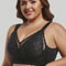 Plus Size Wireless Bra Ultra Thin Summer Comfort Anti Sagging Support Bra 3