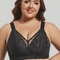 Plus Size Wireless Bra Ultra Thin Summer Comfort Anti Sagging Support Bra 4