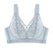 Plus Size Wireless Bra Ultra Thin Summer Comfort Anti Sagging Support Bra 6