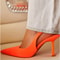 Elegant Slingback High Heel Pumps For Women Slip On Dress Shoes 4
