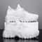 Breathable Mesh Sneakers Women Slip On Platform Walking Shoes 9