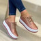 Women Platform Sneakers Thick Sole Breathable Lace Up Running Shoes 0