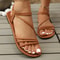 Women Flat Sandals Summer Casual Roman Style Comfortable Beach Vacation Sandals 4