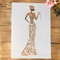 African Beauty Lady Stencil for Wall Painting Scrapbook and DIY Art Template
