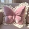 Princess Butterfly Bow Plush Decorative Cushion For Sofa Bed Car 0