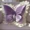 Princess Butterfly Bow Plush Decorative Cushion For Sofa Bed Car 1
