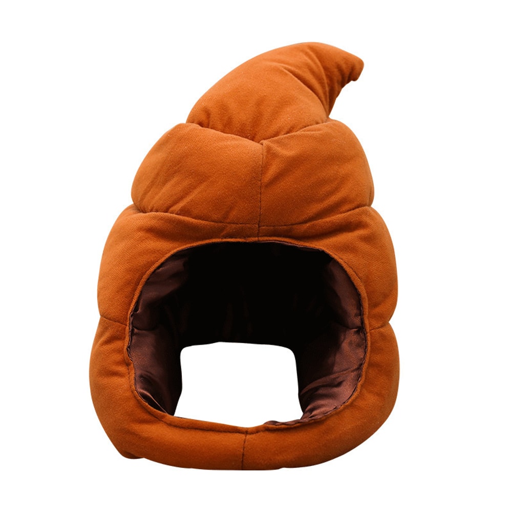 Funny Poop Hat Warm Winter Cartoon Beanie For Parties And Costumes 4