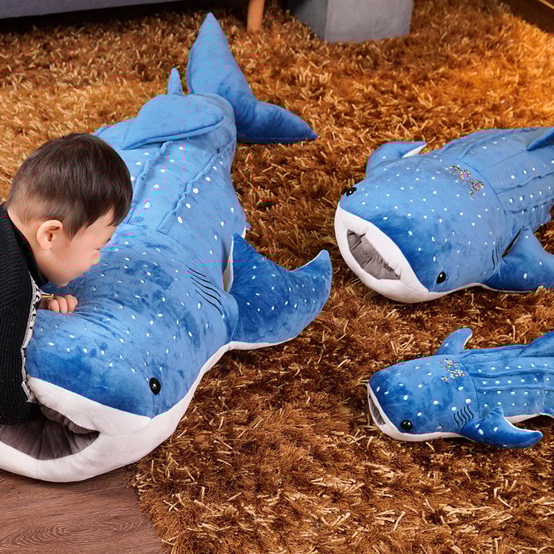 Shark Plush Toy Soft Stuffed Animal Pillow For Kids And Baby Gifts 1