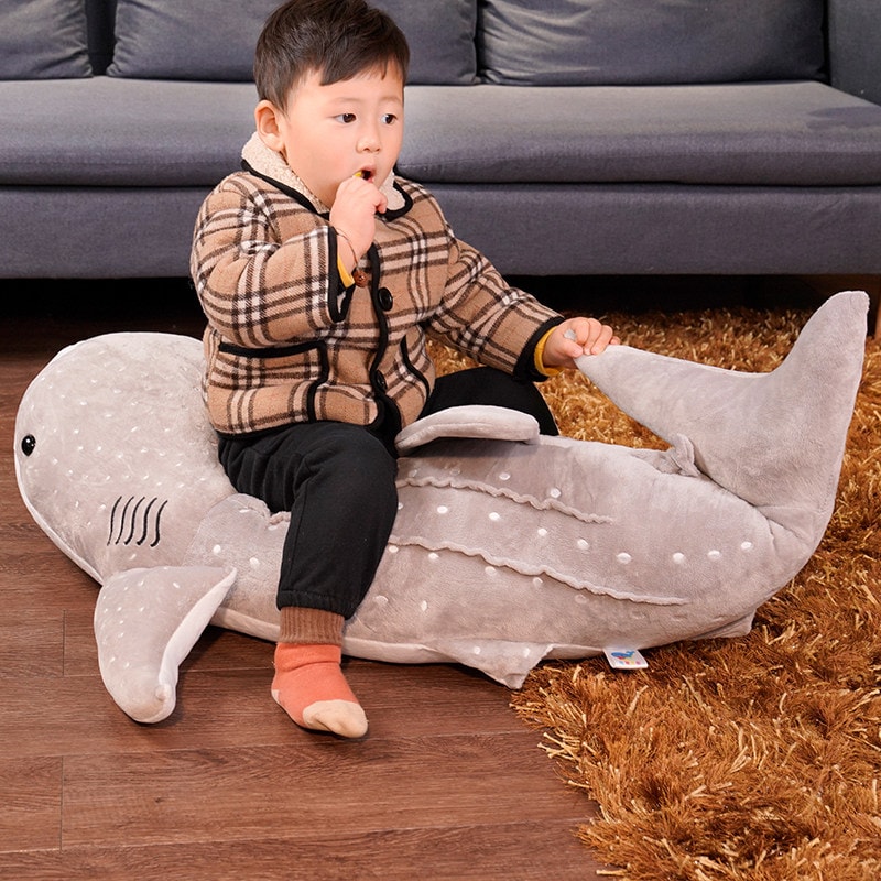 Shark Plush Toy Soft Stuffed Animal Pillow For Kids And Baby Gifts 2