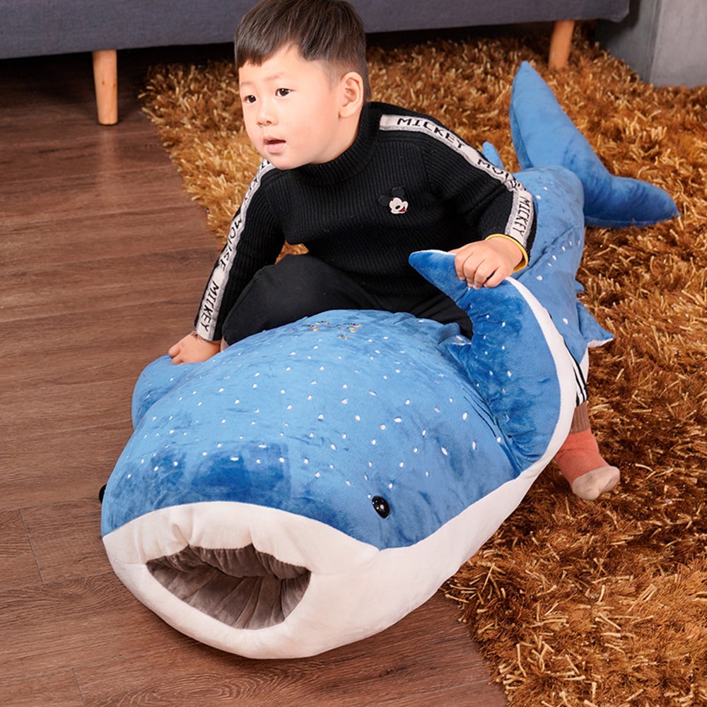 Shark Plush Toy Soft Stuffed Animal Pillow For Kids And Baby Gifts 4