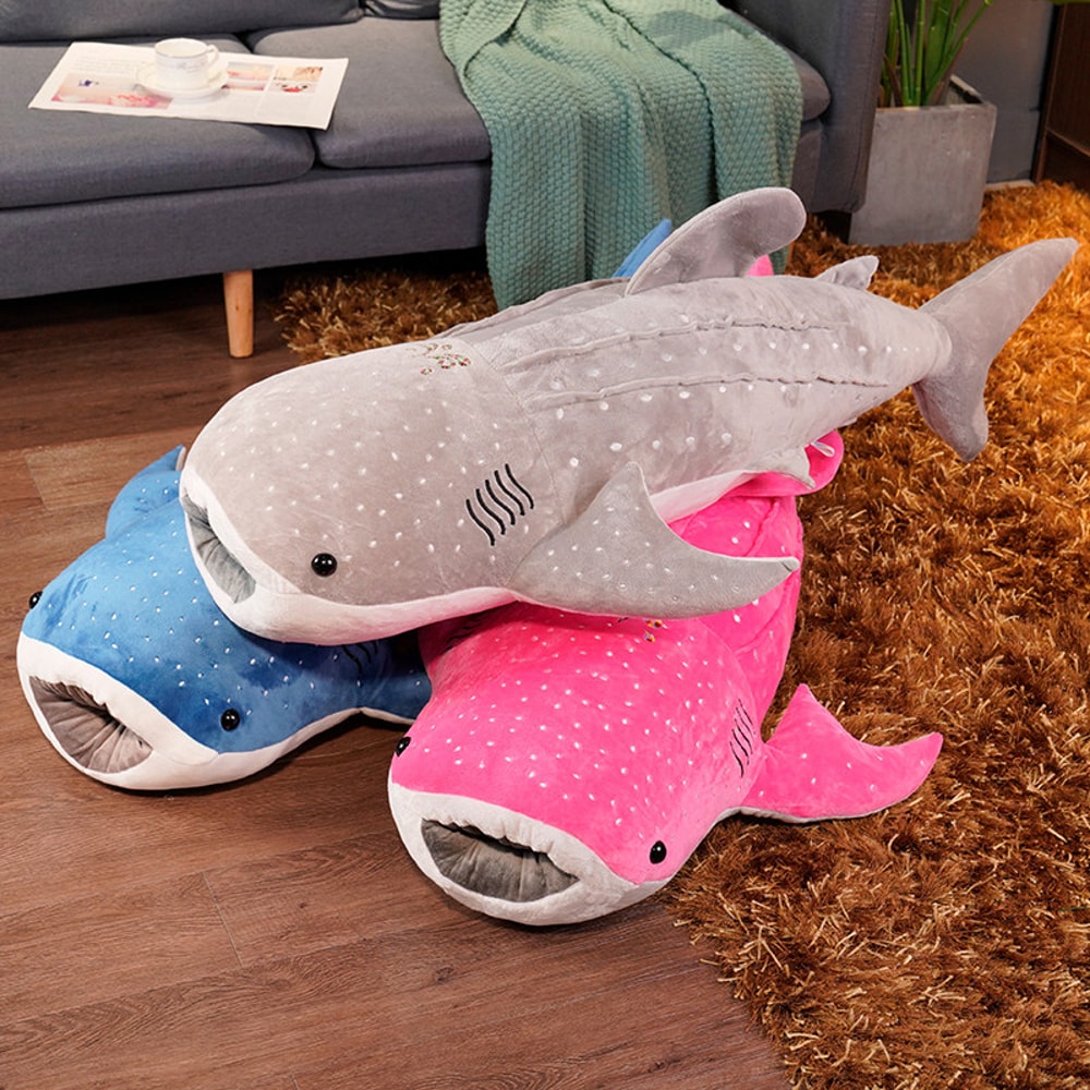 Shark Plush Toy Soft Stuffed Animal Pillow For Kids And Baby Gifts 5