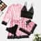 Satin Lace Pajama Set For Women 4 Piece Sleepwear Lingerie Nightwear 4