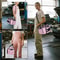 Pink Tool Bag Organizer For Women Durable Tool Tote With Storage Pockets And Anti Slip Base 4