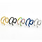 Titanium Steel Fake Septum Ring Clip On Lip Nose Hoop Piercing Jewelry