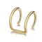 Titanium Steel Fake Septum Ring Clip On Lip Nose Hoop Piercing Jewelry