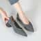 Breathable Knitted Pointed High Heel Shoes for Women Comfortable Anti Slip Sole