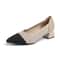 Breathable Knitted Pointed High Heel Shoes for Women Comfortable Anti Slip Sole