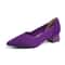 Breathable Knitted Pointed High Heel Shoes for Women Comfortable Anti Slip Sole