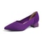 Breathable Knitted Pointed High Heel Shoes for Women Comfortable Anti Slip Sole