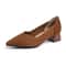 Breathable Knitted Pointed High Heel Shoes for Women Comfortable Anti Slip Sole