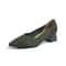 Breathable Knitted Pointed High Heel Shoes for Women Comfortable Anti Slip Sole