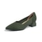 Breathable Knitted Pointed High Heel Shoes for Women Comfortable Anti Slip Sole