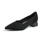 Breathable Knitted Pointed High Heel Shoes for Women Comfortable Anti Slip Sole